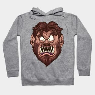 Werewolf Face Hoodie